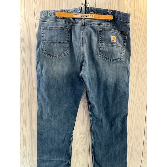 Carhartt Mens Size 40x32 Denim Relaxed Fit Classic Jeans - Picture 3 of 7